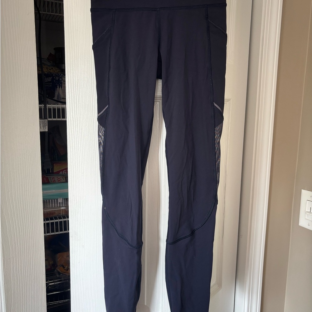lululemon athletica Navy Blue Leggings
